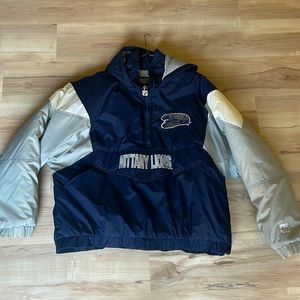 Penn State Vintage Puffer Jacket with Hood